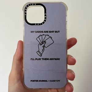 Casetify iPhone 12/13 mini phone case! Like new!